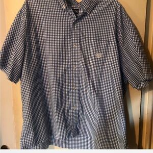 Tapout Blue Checkered Men's Shirt